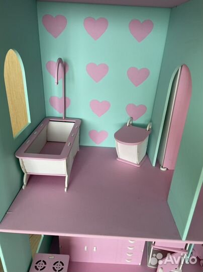 Домик кукольный для барби