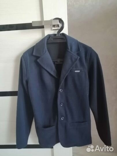 Пиджак школьный для мальчика 140
