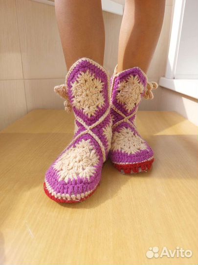 Носки вязаные ручной работы