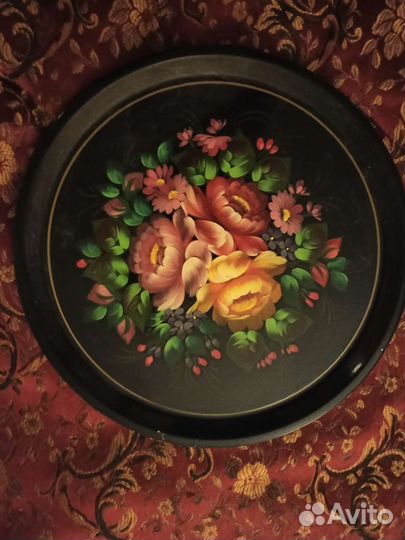 Подносы жостово СССР