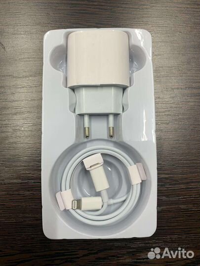 К-кт быстрой зарядки на iPhone lightning USB-C
