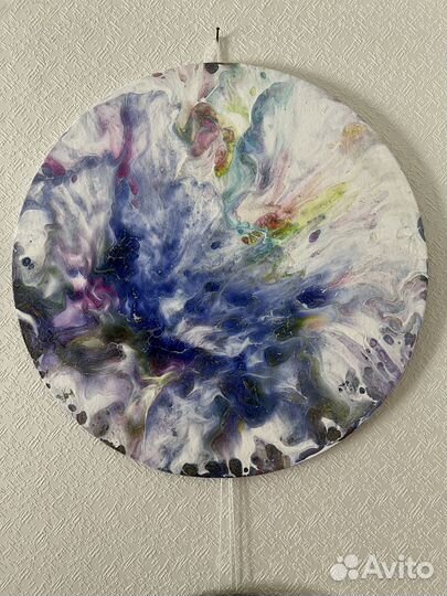 Картины флюид-арт