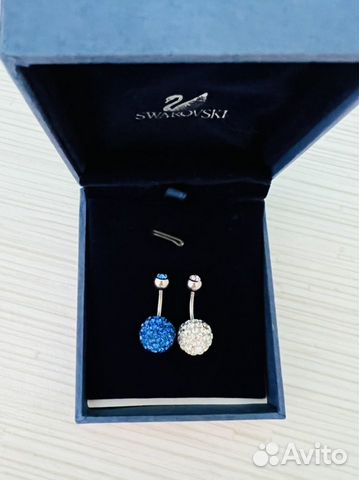 Серьга в пупок Swarovski