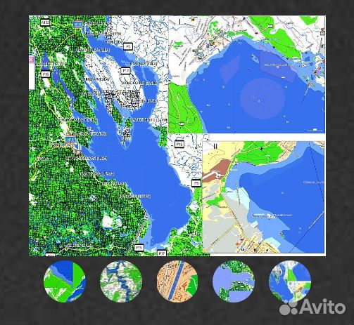 Топо карта РФ Навиком для Garmin. Лицензия 2023г