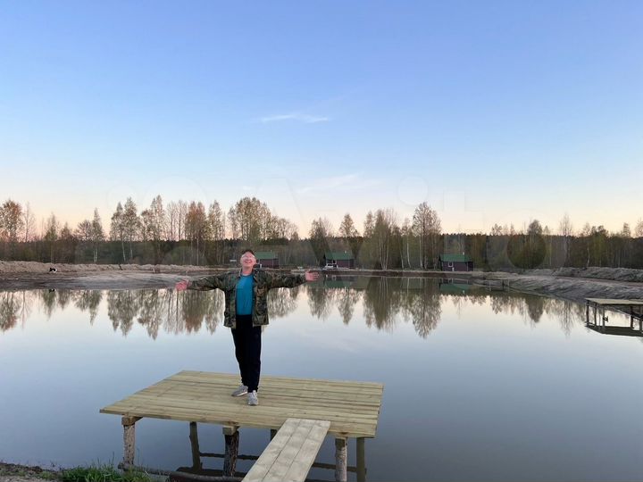 Коттедж 52 м² на участке 100 сот.