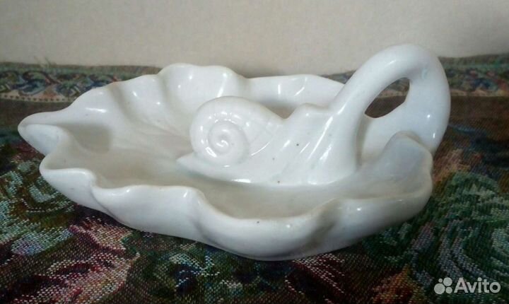 Пепельница Улитка на листике.рсфсср