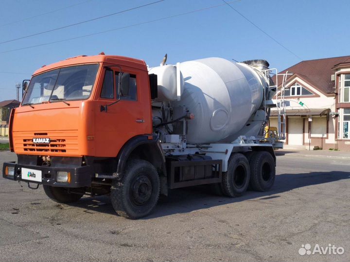 Автобетоносмеситель КамАЗ 53229R, 2007