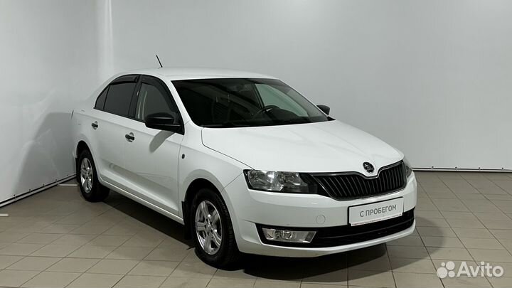 Skoda Rapid 1.6 МТ, 2016, 102 562 км
