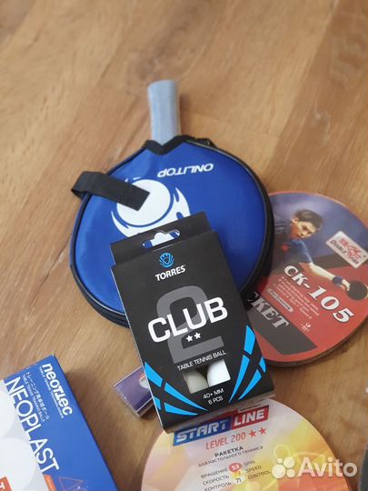 Тэнесные ракетки и шарики