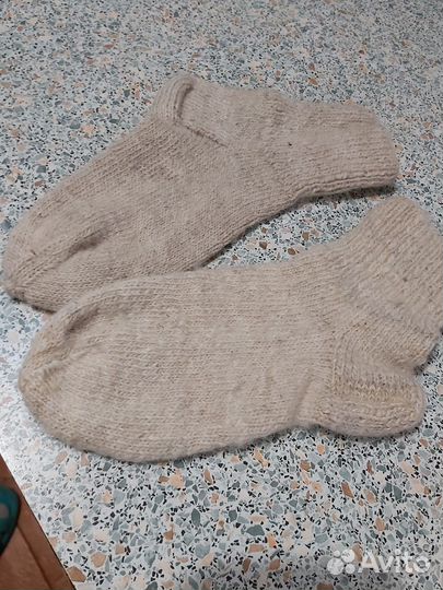 Шерстяные носки