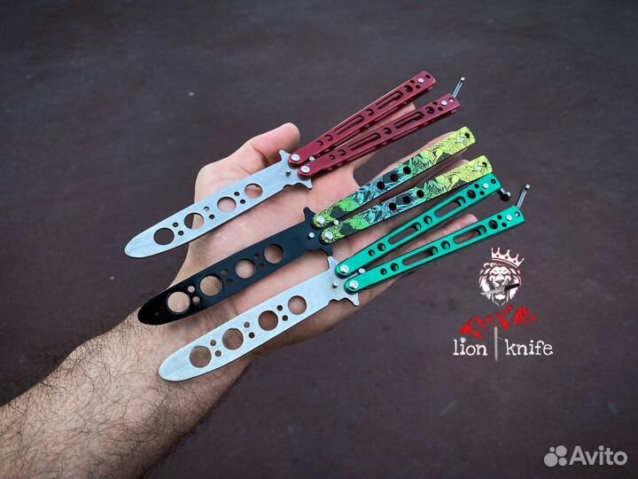 Нож бабочка тренировочная