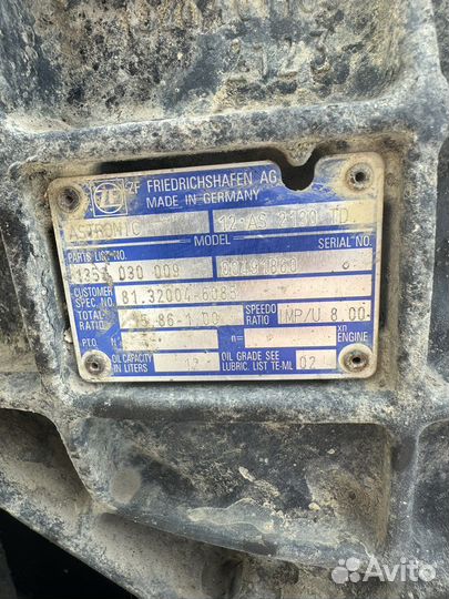 АКПП Ман astronic