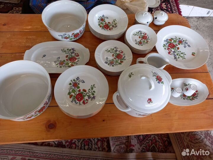 Сервиз столовый jlmenau GDR