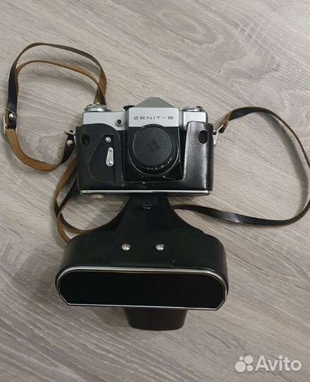 Винтажный фотоаппарат Зенит-В, номерной, СССР