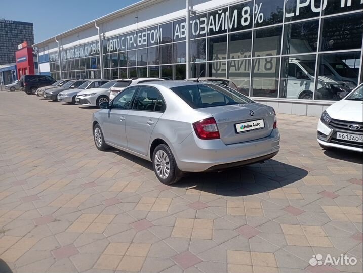 Skoda Rapid 1.6 AT, 2018, 94 904 км