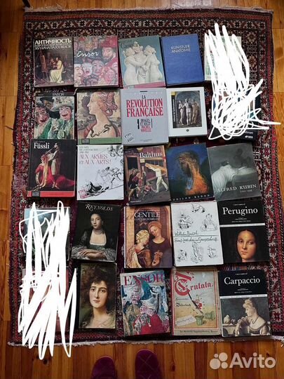 Книги и альбомы по искусству