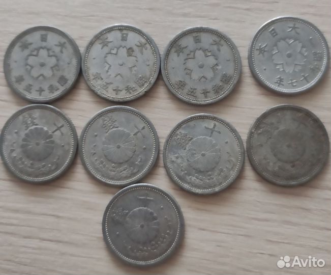 Монеты Японии Хирохито