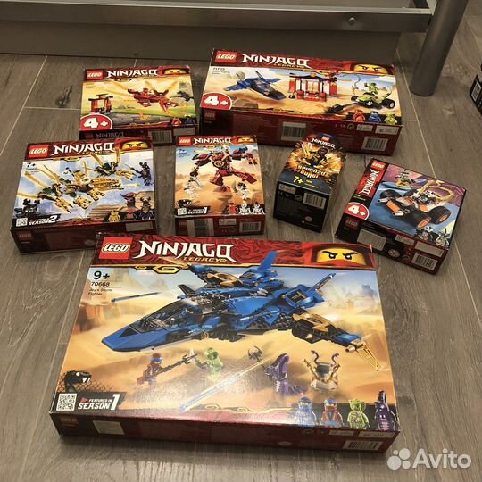 Lego Ninjago наборы