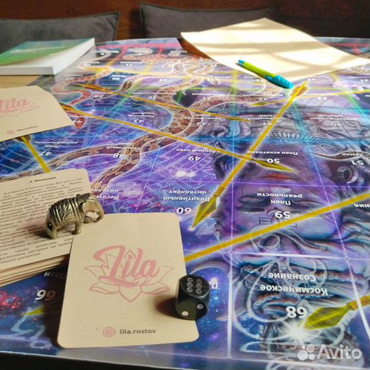 Лила игра самопознания, поле 72х72 см