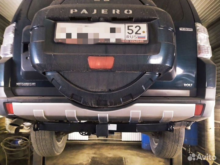 Фаркоп на Mitsubishi Pajero IV 2007