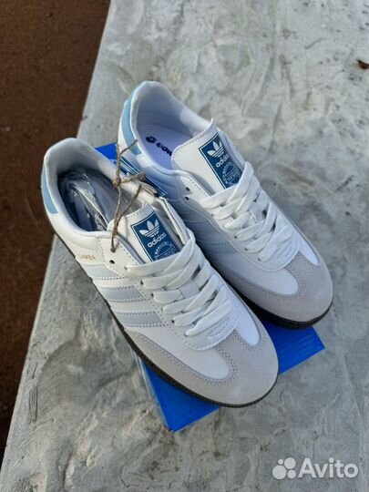 Adidas Samba OG white blue