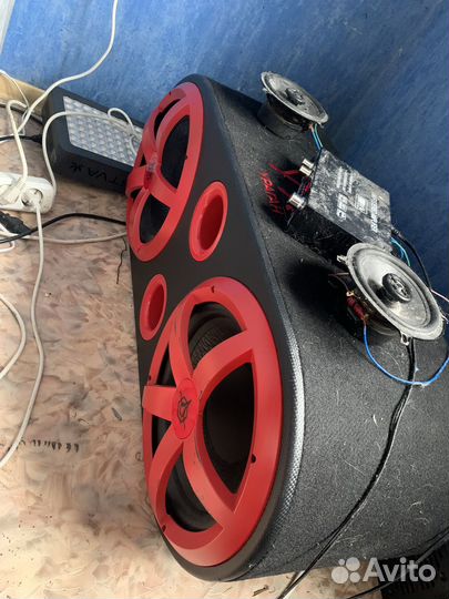 Активный сабвуфер урал ас-У12А Двойной