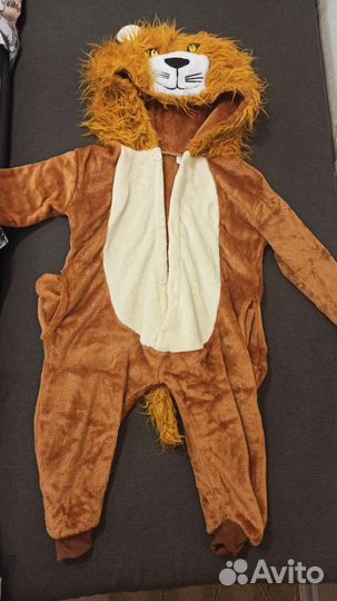Костюм карнавальный, кигуруми лев