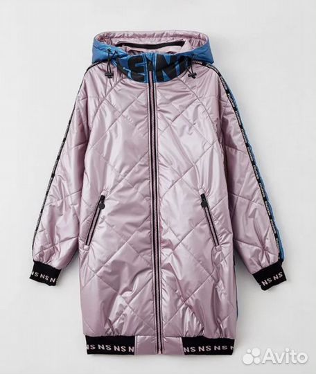 Куртка удлиненная nikastyle для девочки 134