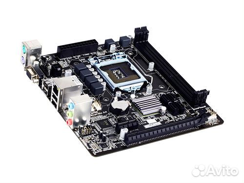 Материнская плата 1150 gigabyte GA-H81M-DS2 уц