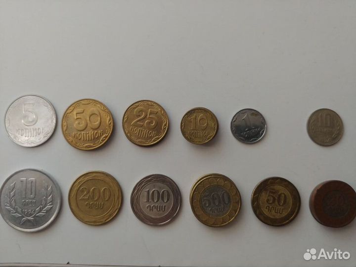 Монеты из разных стран