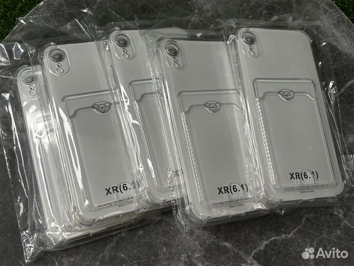 Новый чехол для iPhone XR с картхолдером