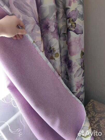 Шторы двухсторонние