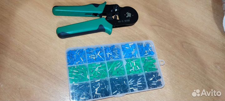 Пресс клещи обжимные. Кримпер с наконечниками