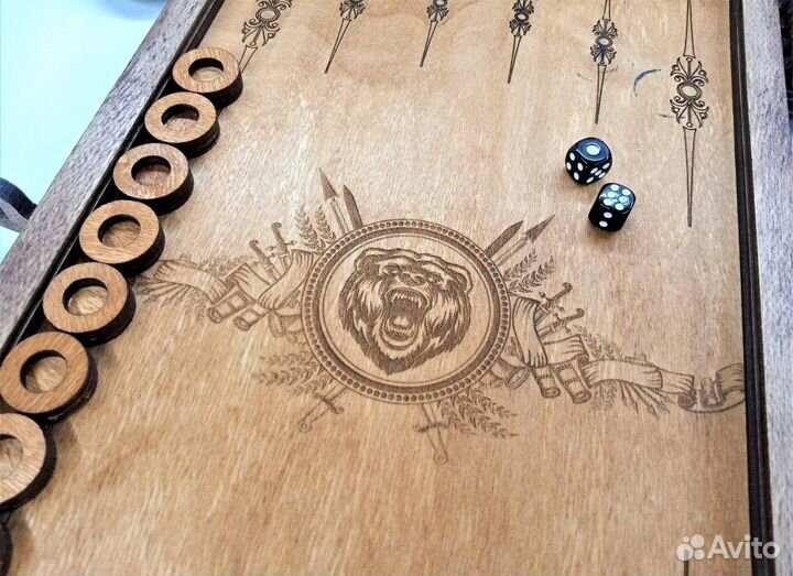 Нарды резные ручной работы