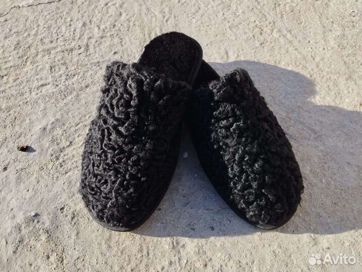 Натуральные тапочки