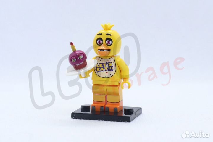 Lego Аниматроники фнаф fnaf Фредди Бонни Фокс Чика