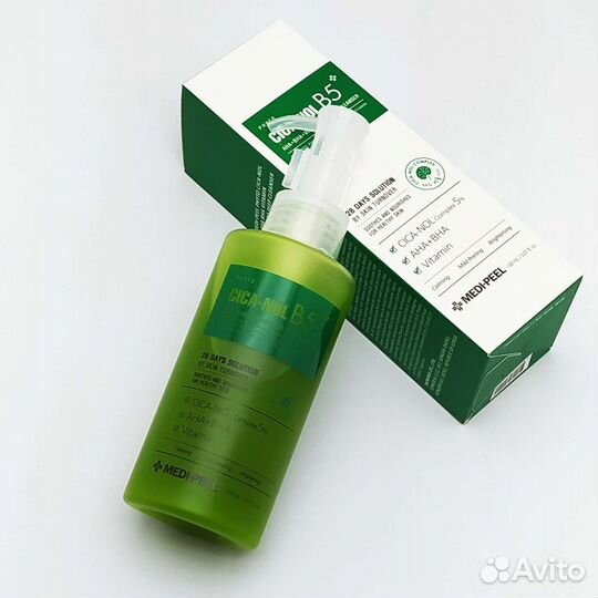 Кислородная пенка Medi-Peel Cica-Nol B5 AHA BHA O2