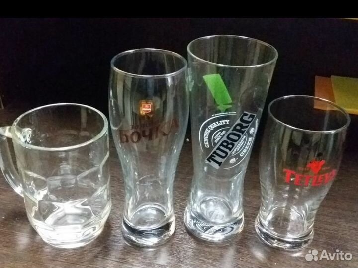 Бокалы и кружки для пива