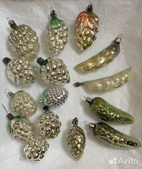 Елочные игрушки СССР