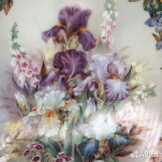 Тарелка коллекционная фарфор Лена Лю