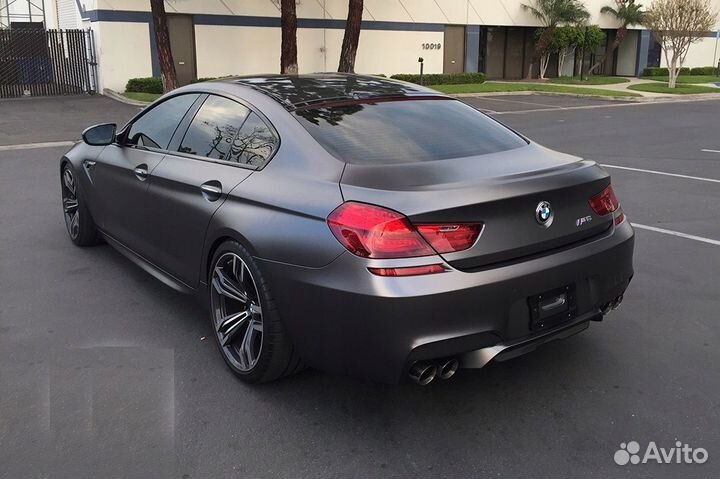 Матовый хром серый пленка