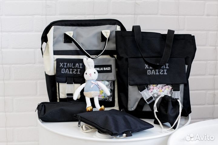 Рюкзак школьный для девочки 5в 1