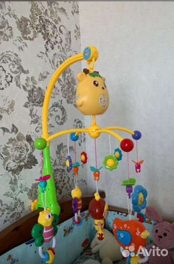 Мобиль на кроватку с проектором