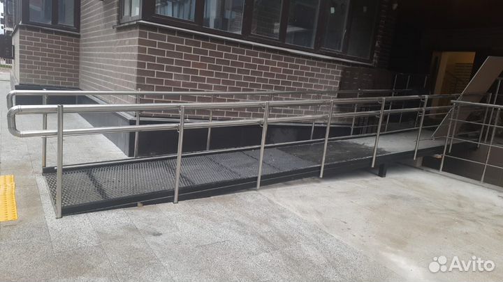Перила пандусы из нержавеющей стали под ключ