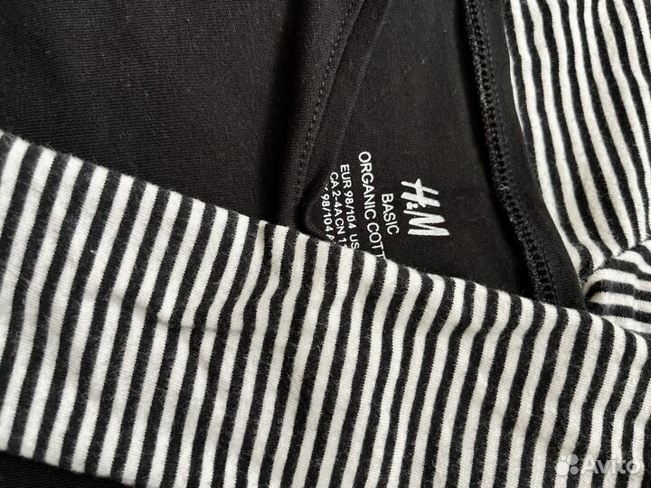 Лонгслив hm 98 104