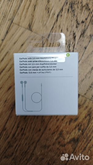 Наушники apple earpods 3.5 мм