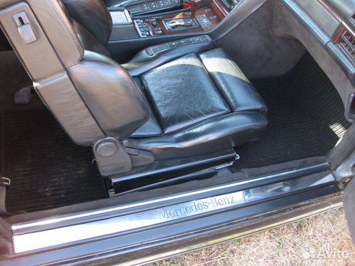 Мерседес w126 купэ накладки порогов