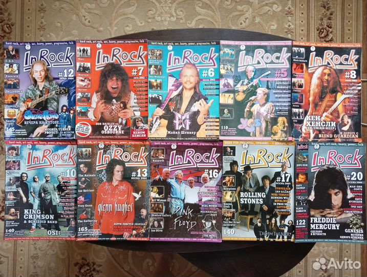 Музыкальные журналы Fuzz, In Rock, Dark City