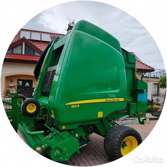 Пресс-подборщик John Deere 864, 2013