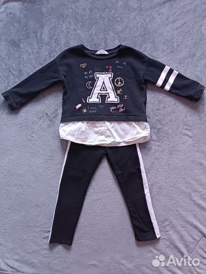 Вещи пакетом для девочки 98 104